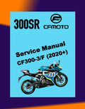 CFMOTO 300SR 2020+ Full Manual Set – Repair & Maintenance Manual and Spare Parts CatalogandUser Handbook