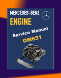 MERCEDES BENZ ENGINE OM651 SERVICE REPAIR MANUAL