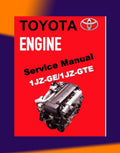 TOYOTA ENGINE 1JZ-GE / 1JZ-GTE SERVICE REPAIR WORKSHOP MANUAL - JAPANESE EDITION