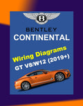 BENTLEY CONTINENTAL GT V8 / W12 2019-2023 Full Manual Set – ELECTRICAL WIRING DIAGRAMS