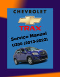 CHEVROLET TRAX U200 2013-2022 Full Manual Set – Repair & Maintenance Manual