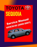 TOYOTA SEQUOIA UCK35/45 2000-2007 Full Manual Set – Repair & Maintenance Manual