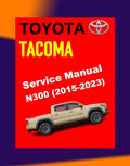 TOYOTA TACOMA N300 2015-2023 Full Manual Set – Repair & Maintenance Manual