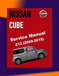 NISSAN CUBE Z12 2009-2019 Full Manual Set – Repair & Maintenance Manual
