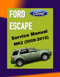 FORD ESCAPE MK2 2008-2012 Full Manual Set – Repair & Maintenance Manual