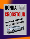 HONDA CROSSTOUR TF1/2 2010-2015 Full Manual Set – Repair & Maintenance Manual