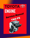 TOYOTA ENGINE 1NZ-FE 1NZFE 1.5L SERVICE REPAIR WORKSHOP MANUAL - VIOS YARIS COROLLA AURIS GEELY GREAT WALL C10