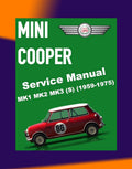 Mini Cooper MK1 MK2 MK3 S Full Manual Set – (1959-1975) Repair & Maintenance Manual
