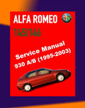 ALFA ROMEO 145-146 TYPE 930 A/B 1995-2003 Full Manual Set – Repair & Maintenance Manual