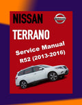 NISSAN TERRANO R52 2013-2016 Full Manual Set – Repair & Maintenance Manual