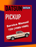 DATSUN PICKUP 720 1980-1986 Full Manual Set – Repair & Maintenance Manual