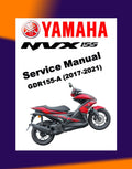 YAMAHA AEROX NVX155 2017-2021 Full Manual Set – Repair & Maintenance Manual and Spare Parts Catalog and User Handbook
