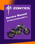 ZONTES ZT155 / ZT310 / ZT350 2021-2023 Full Manual Set – SERVICE MAINTENANCE MANUAL CUM Spare Parts Catalog