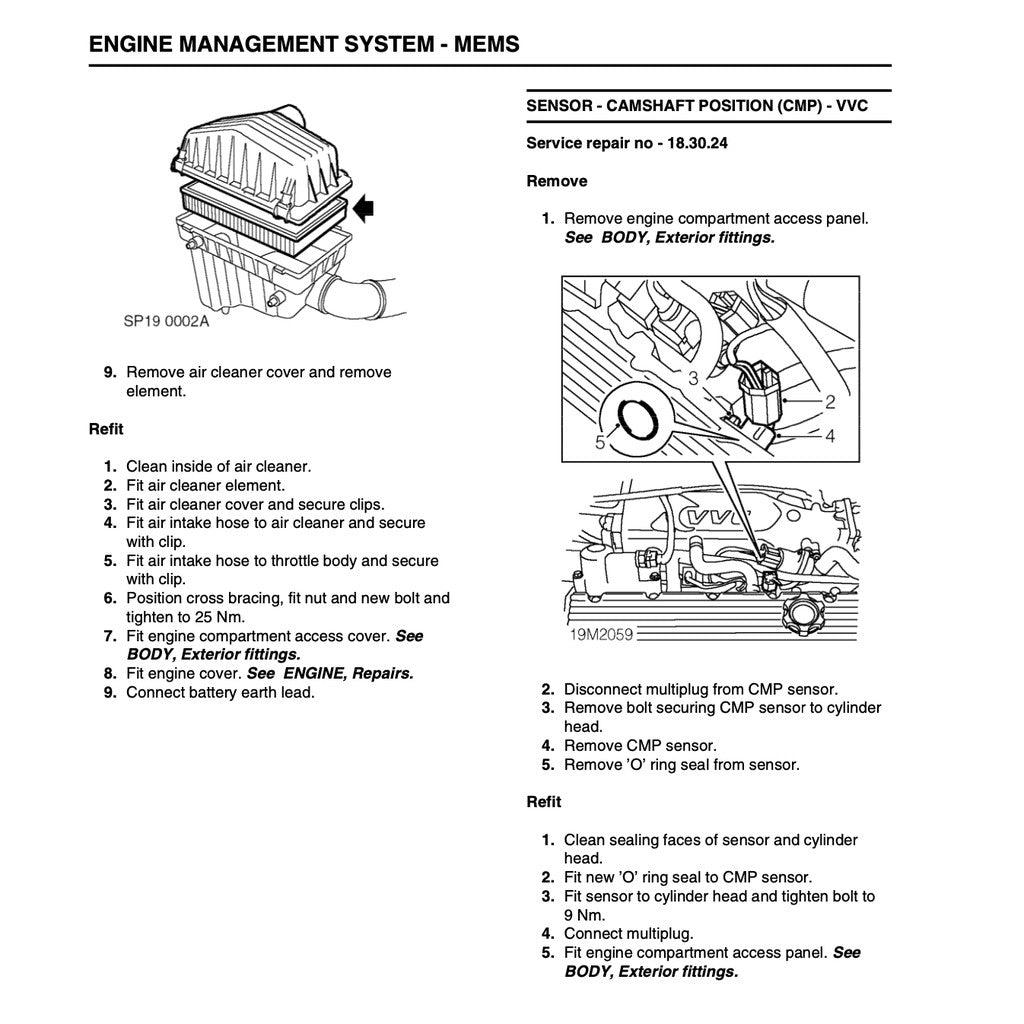 MG TF ROVER 2002-2005 Full Manual Set – FACTORY SERVICE REPAIR WORKSHOP MANUAL