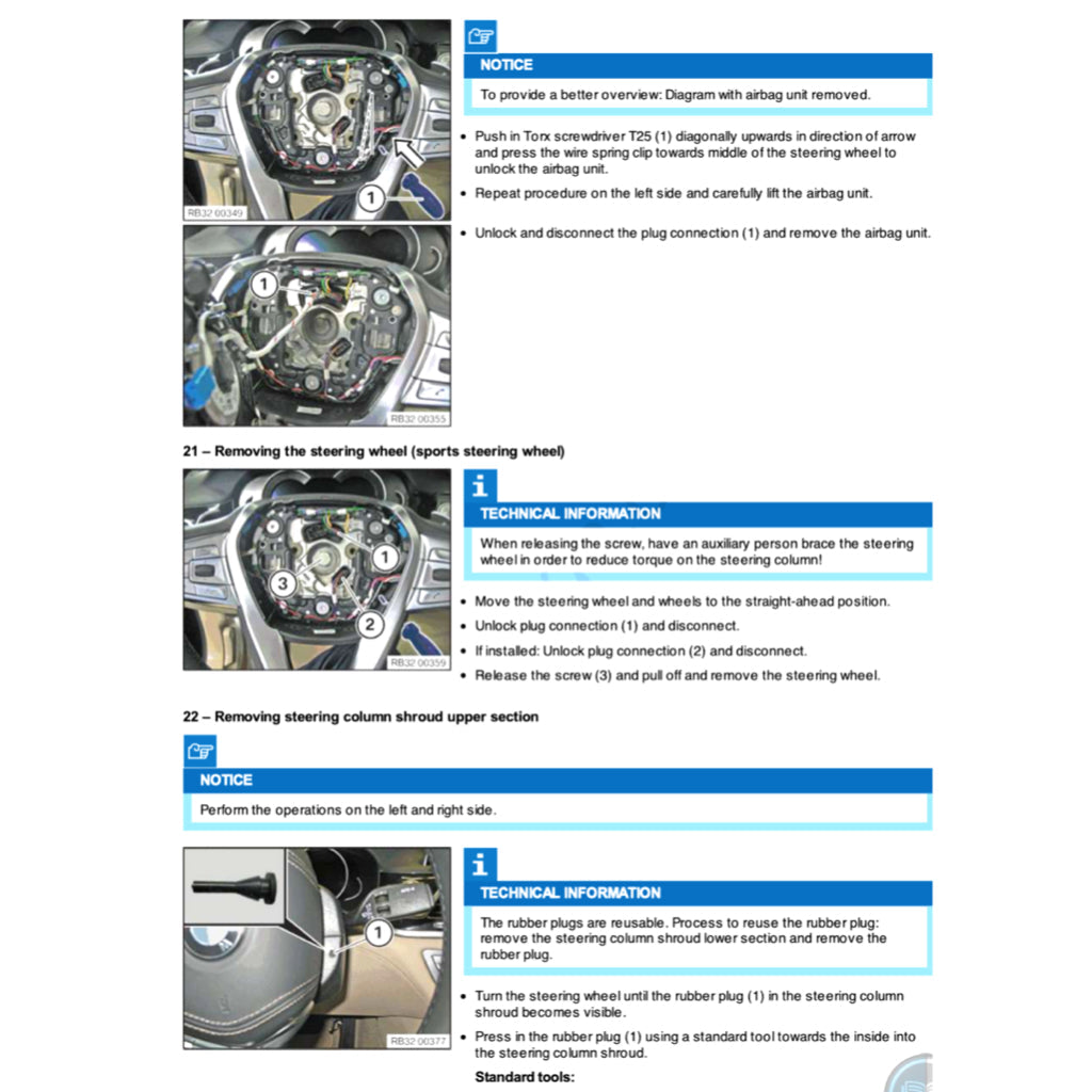 BMW X5 G05 2019+ Full Manual Set – Repair & Maintenance Manual