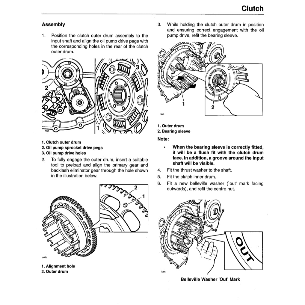 TRIUMPH SPRINT ST 2005-2010 Full Manual Set – Repair & Maintenance Manual and User Handbook