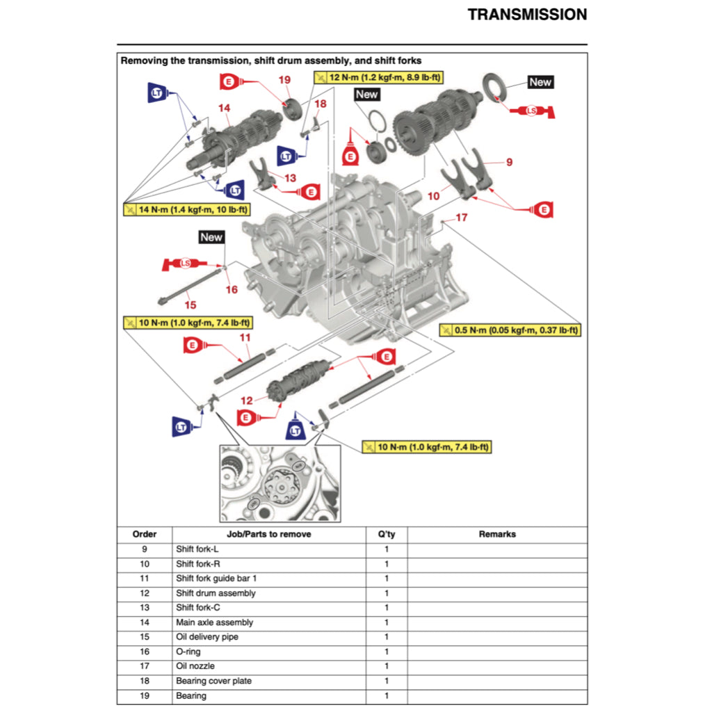 YAMAHA MT-09 MT09 2024+ Full Manual Set – Repair & Maintenance Manual and User Handbook