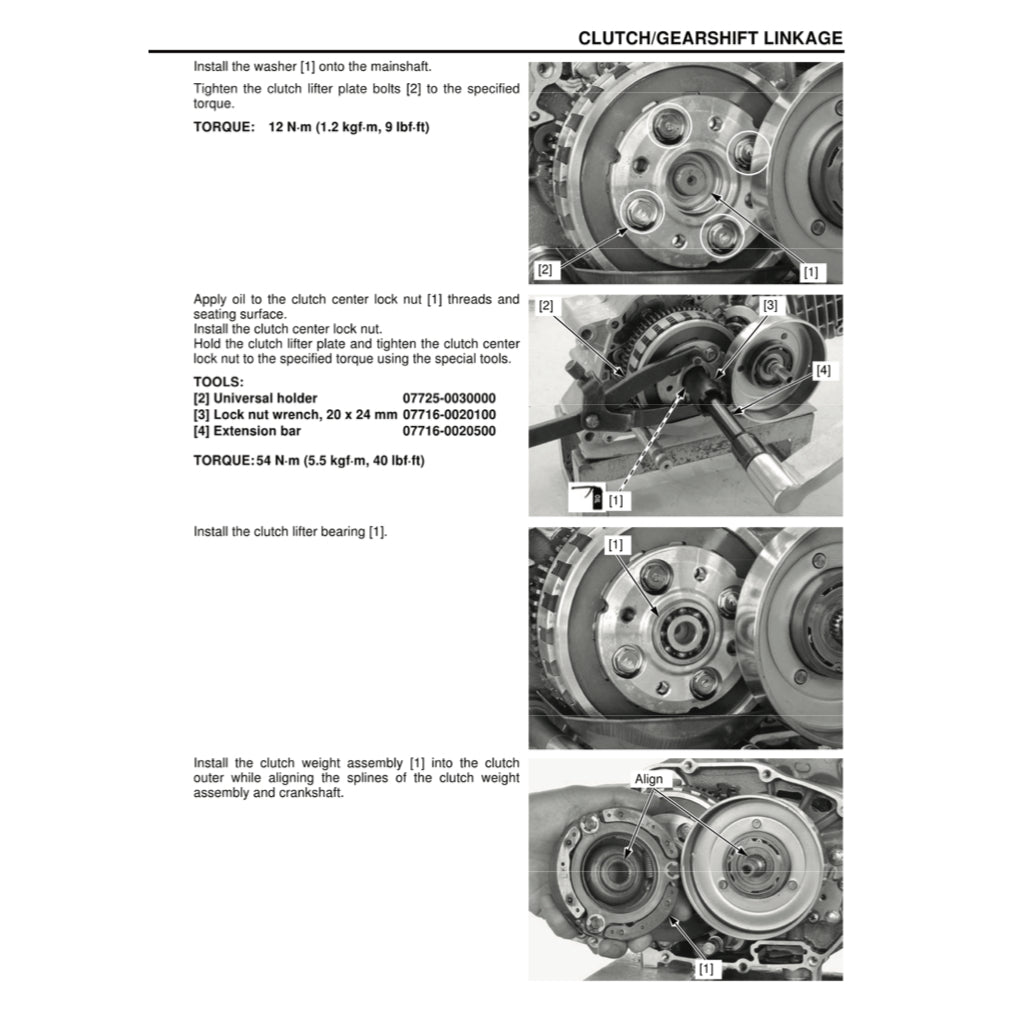HONDA SUPER CUB NBC110 2013-2018 Full Manual Set – Repair & Maintenance Manual and Spare Parts Catalog and User Handbook